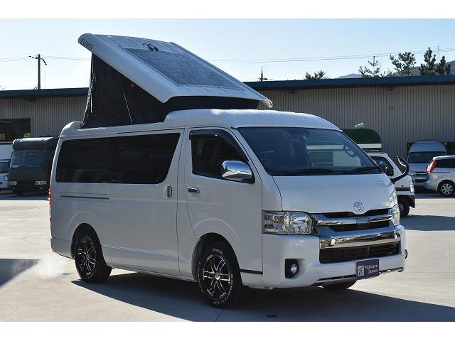 ケイワークス オーロラスタークルーズ エヴァンス ワンオーナー サブバッテリー FFヒーター 1500Wインバーター シンク フレキシブルソーラーパネル 走行充電 社外16インチアルミ 社外SDナビ フルセグ バックカメラ ETC LEDヘッドライト(4枚目)