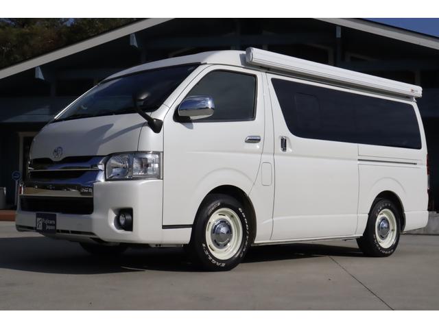 ハイエースバン ケイワークス　クラシックバン　ポップアップルーフ　６名乗車　８ナンバー　ソーラーパネル　サブバッテリー　１０００Ｗインバーター　走行充電　外部充電　ＦＦヒーター　シンク兼用アウターシャワー　キャンピングカー　バンコン（21枚目）