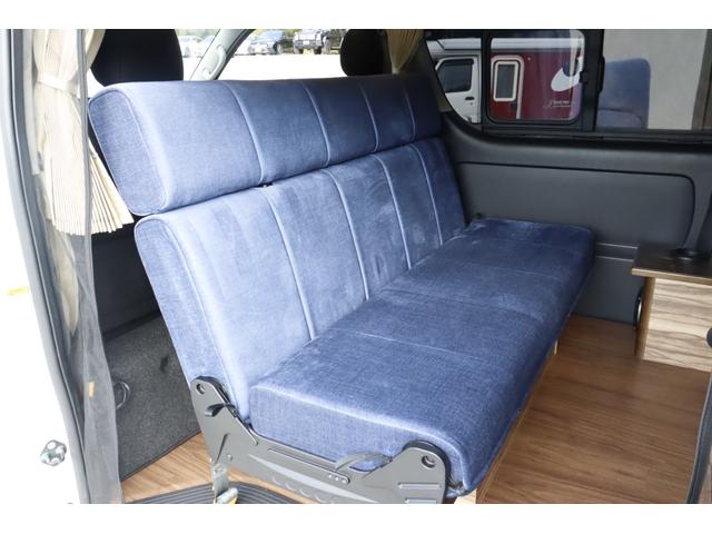 ハイエースバン ケイワークス　クラシックバン　ポップアップルーフ　６名乗車　８ナンバー　ソーラーパネル　サブバッテリー　１０００Ｗインバーター　走行充電　外部充電　ＦＦヒーター　シンク兼用アウターシャワー　キャンピングカー　バンコン（26枚目）