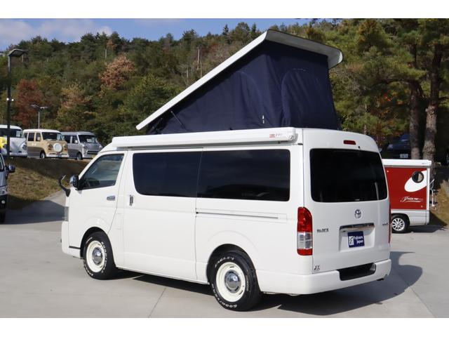 ハイエースバン ケイワークス　クラシックバン　ポップアップルーフ　６名乗車　８ナンバー　ソーラーパネル　サブバッテリー　１０００Ｗインバーター　走行充電　外部充電　ＦＦヒーター　シンク兼用アウターシャワー　キャンピングカー　バンコン（32枚目）