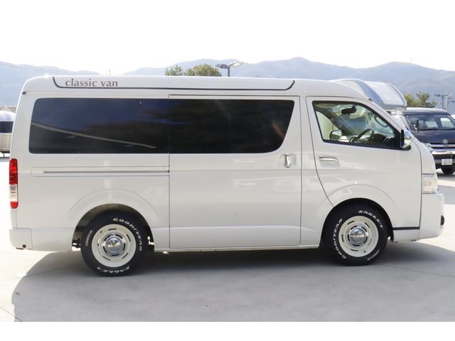 ハイエースバン ケイワークス　クラシックバン　ポップアップルーフ　６名乗車　８ナンバー　ソーラーパネル　サブバッテリー　１０００Ｗインバーター　走行充電　外部充電　ＦＦヒーター　シンク兼用アウターシャワー　キャンピングカー　バンコン（37枚目）