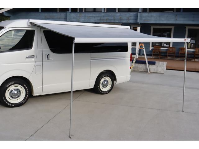 ハイエースバン ケイワークス　クラシックバン　ポップアップルーフ　６名乗車　８ナンバー　ソーラーパネル　サブバッテリー　１０００Ｗインバーター　走行充電　外部充電　ＦＦヒーター　シンク兼用アウターシャワー　キャンピングカー　バンコン（42枚目）