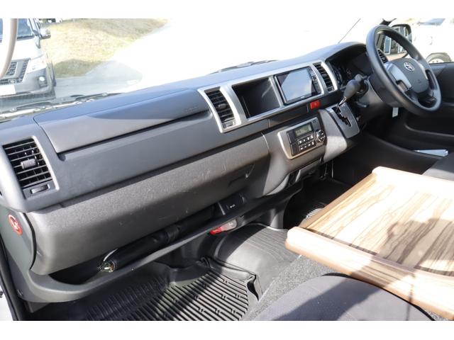 ハイエースバン ケイワークス　クラシックバン　ポップアップルーフ　６名乗車　８ナンバー　ソーラーパネル　サブバッテリー　１０００Ｗインバーター　走行充電　外部充電　ＦＦヒーター　シンク兼用アウターシャワー　キャンピングカー　バンコン（45枚目）