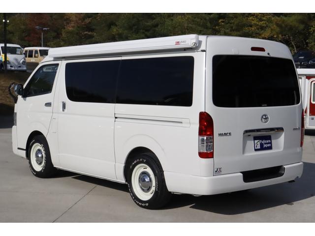 ハイエースバン ケイワークス　クラシックバン　ポップアップルーフ　６名乗車　８ナンバー　ソーラーパネル　サブバッテリー　１０００Ｗインバーター　走行充電　外部充電　ＦＦヒーター　シンク兼用アウターシャワー　キャンピングカー　バンコン（52枚目）