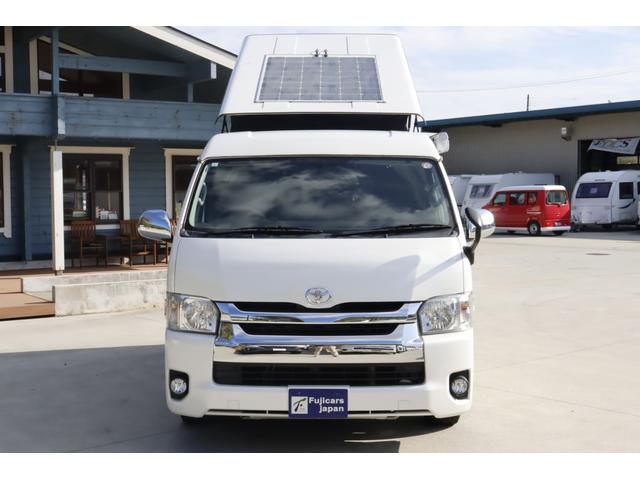 ハイエースバン ケイワークス　クラシックバン　ポップアップルーフ　６名乗車　８ナンバー　ソーラーパネル　サブバッテリー　１０００Ｗインバーター　走行充電　外部充電　ＦＦヒーター　シンク兼用アウターシャワー　キャンピングカー　バンコン（57枚目）