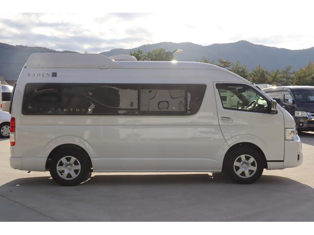 ハイエースバン バーデン　グランデ　カーサホームＥＤ　７名乗車　ツインサブバッテリー　１５００Ｗインバーター　家庭用エアコン　ＦＦヒーター　冷蔵庫　電子レンジ　１９ＴＶ　エアロソーラー　マックスファン　１０Ｖ型ナビ　キャンピングカー　スーパーロング（18枚目）