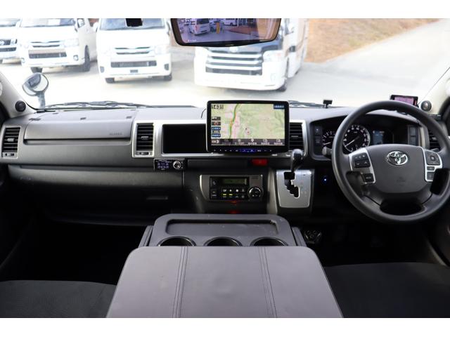 ハイエースバン トヨタテックス　Ｐキューブ　プラスネオ　９名乗車　ツインサブ　ＦＦヒーター　１５００Ｗインバーター　マックスファン　サイドオーニング　社外ショックアブソーバー　社外スタビライザー　ビッグＸ１１　フリップダウンモニター　キャンピングカー（28枚目）