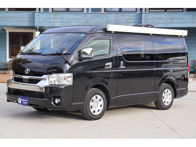 ハイエースバン トヨタテックス　Ｐキューブ　プラスネオ　９名乗車　ツインサブ　ＦＦヒーター　１５００Ｗインバーター　マックスファン　サイドオーニング　社外ショックアブソーバー　社外スタビライザー　ビッグＸ１１　フリップダウンモニター　キャンピングカー（30枚目）