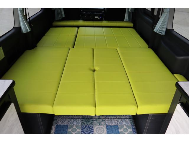 ハイエースバン トヨタテックス　Ｐキューブ　プラスネオ　９名乗車　ツインサブ　ＦＦヒーター　１５００Ｗインバーター　マックスファン　サイドオーニング　社外ショックアブソーバー　社外スタビライザー　ビッグＸ１１　フリップダウンモニター　キャンピングカー（52枚目）