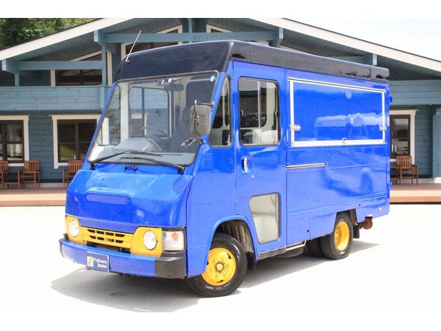 クイックデリバリー 　移動販売車　キッチンカー　ケータリングカー　８ナンバー加工車　２槽シンク　冷凍庫　冷蔵ショーケース　１００Ｖポンプ　ポリタンク　換気扇　外部電源　２口ガスコンロ　ＬＰＧ２基　ＮＯｘＰＭ不適合（46枚目）