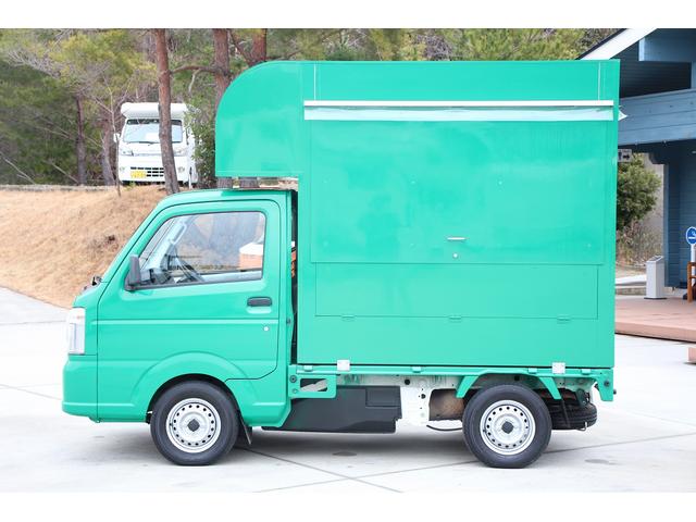 移動販売車　キッチンカー　２名乗車　３槽シンク　水ポンプ　冷凍冷蔵コールドテーブル　給排水タンク１００Ｌ　サイドリヤ販売カウンター　カウンターテーブル　外部電源　換気扇　４ナンバー　ドラレコ　ＥＴＣ　バックモニター(26枚目)