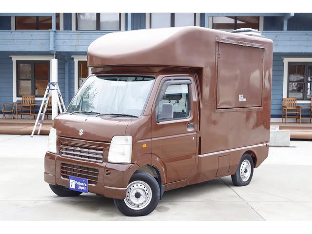 キャリイトラック ＫＣエアコン・パワステ　移動販売車　キッチンカー　ケータリングカー　４ナンバー軽貨物　２槽シンク　給排水ポリタンク　１２Ｖポンプ　販売口１か所　換気扇　外部電源　照明　作業台　収納　ＡＴ　ＥＴＣ　バックカメラ（39枚目）