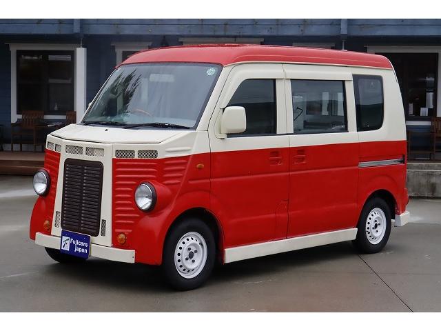 エブリイ ＰＡ　移動販売車　キッチンカー　ケータリングカー　フレンチバス仕様　４ナンバー　２槽シンク　８０Ｌタンク　冷蔵庫　フライヤー　発電機　換気扇　外部電源　サブバッテリー　インバーター　走行充電　ヒッチメンバー（2枚目）