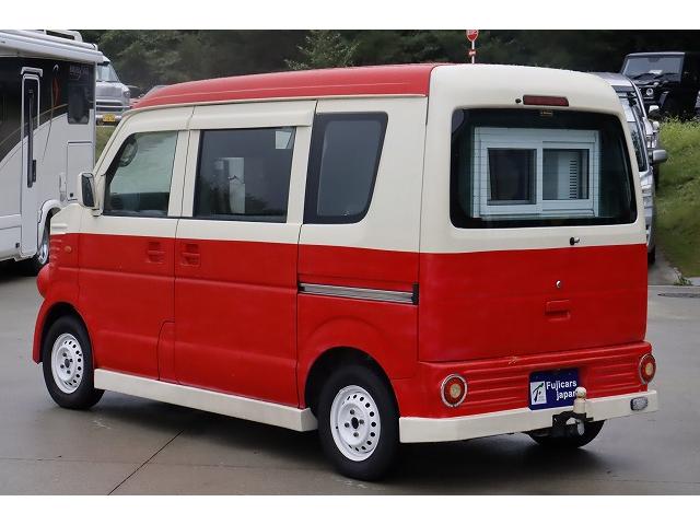 エブリイ ＰＡ　移動販売車　キッチンカー　ケータリングカー　フレンチバス仕様　４ナンバー　２槽シンク　８０Ｌタンク　冷蔵庫　フライヤー　発電機　換気扇　外部電源　サブバッテリー　インバーター　走行充電　ヒッチメンバー（5枚目）