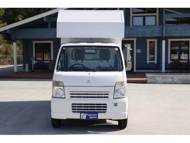 キャリイトラック 　移動販売車　ケータリングカー　５ＭＴ　４ナンバー　バックカメラ　２層シンク　給排水タンク各１００Ｌ　換気扇　外部電源（11枚目）