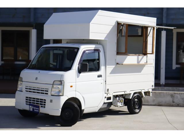 キャリイトラック 　移動販売車　ケータリングカー　５ＭＴ　４ナンバー　バックカメラ　２層シンク　給排水タンク各１００Ｌ　換気扇　外部電源（18枚目）