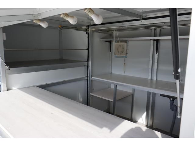 NT100クリッパートラック 乗車2名 4ナンバー AT車 可動式キッチンカー ケータリングカー 2槽シンク 換気扇 外部電源 ETC(25枚目)