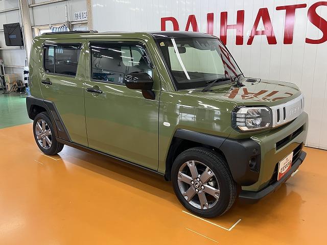 タフト Ｇターボ　サポカーＳワイド適合　ドラレコ　スカイフィールトップ　電動パーキングブレーキ　全車速追従機能付ＡＣＣ　ステアリングスイッチ　ディスプレイオーディオ　シートヒーター　ＵＳＢ接続端子　コーナーセンサー（7枚目）