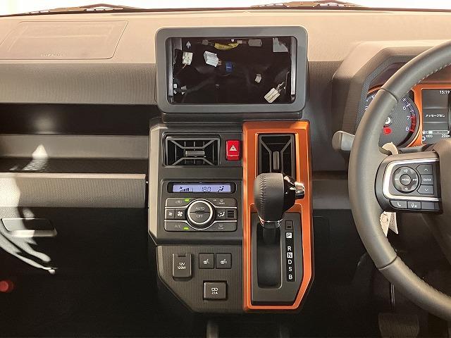 タフト Gターボ サポカーSワイド適合 スカイフィールトップ Bカメラ 電動パーキングブレーキ 全車速追従機能付ACC ステアリングスイッチ シートヒーター USB接続端子 Pスタート コーナーセンサー キーフリー(13枚目)