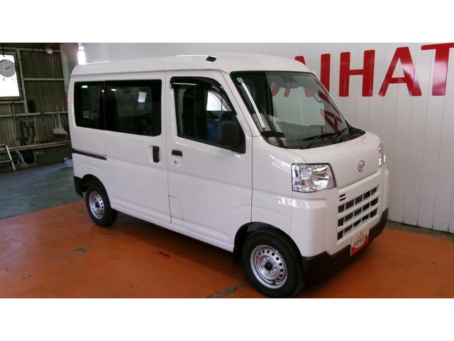 ハイゼットカーゴ DX サポカーSワイド適合 ラジオ エアコン アクセサリーソケット コーナーセンサー アイドリングストップ 光軸調整ダイヤル 横滑り防止機能 誤発進抑制機能 パワーウインドウ キーレス(7枚目)