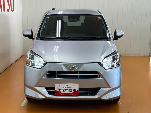 ミライース Ｘ　ＳＡＩＩＩ　サポカーＳワイド適合　エアコン　Ｂカメラ　コーナーセンサー　光軸調整ダイヤル　オートハイビーム　アイドリングストップ　横滑り防止機能　誤発進抑制機能　電動格納ミラー　パワーウインドウ　キーレス（4枚目）