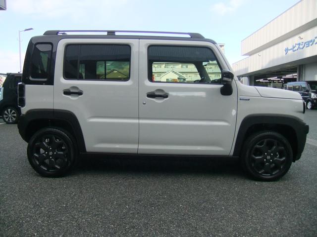 ハスラー タフワイルドターボ　衝突被害軽減ブレーキ／ＯＫ保証プレミアム　オートライト　プッシュスタート　シートヒーター　オートエアコン　衝突被害軽減システム　アイドリングストップ　横滑り防止機能　盗難防止システム（4枚目）