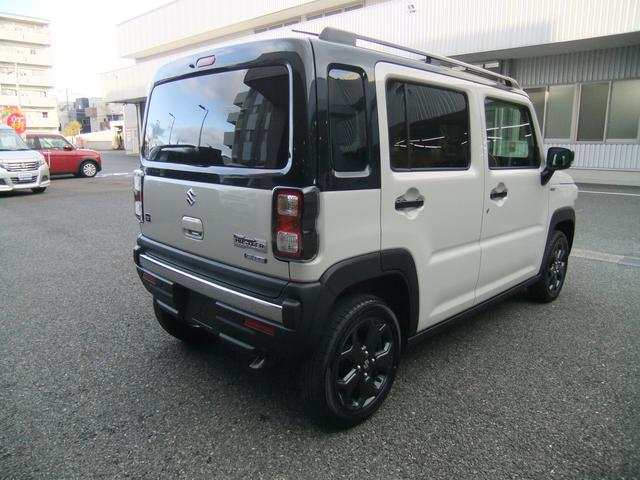 ハスラー タフワイルドターボ　衝突被害軽減ブレーキ／ＯＫ保証プレミアム　オートライト　プッシュスタート　シートヒーター　オートエアコン　衝突被害軽減システム　アイドリングストップ　横滑り防止機能　盗難防止システム（5枚目）