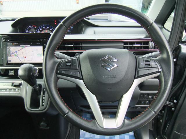 ワゴンR スティングレー HYBRID T 全方位モニターナビTV オートライト Bluetooth 純正ナビ プッシュスタート シートヒーター オートエアコン ETC 衝突被害軽減システム アイドリングストップ 横滑り防止機能 盗難防止システム(16枚目)