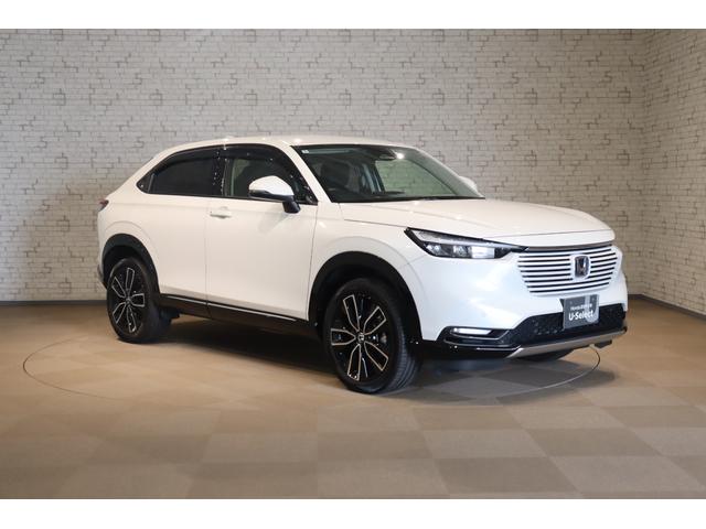 ヴェゼル ｅ：ＨＥＶＺ　衝突被害軽減システム　純正メモリーナビ　アダプティブクルーズ　電動リアゲート　ＡＷ　ＥＴＣ　フルセグＴＶ　Ｂカメラ　　クリアランスソナー　ＬＥＤヘッドライト　スマートキー　ＣＤ　サイドエアバッグ　追従（31枚目）