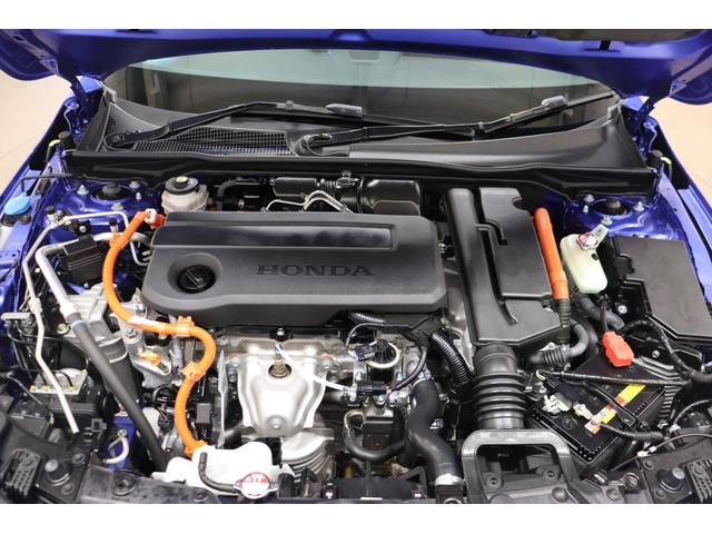 シビック ｅ：ＨＥＶ　衝突被害軽減システム　純正ナビ　クルーズコントロール　レーンアシスト　ＬＥＤ　オートライト　クリアランスソナー　パワーシート　シートヒーター　Ｂｌｕｅｔｏｏｔｈ接続　バックカメラ　ＡＷ　ＥＴＣ２．０（34枚目）