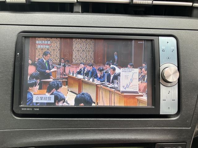 プリウス Sツーリングセレクション K プッシュスタート スマートキー ナビ 125(9枚目)