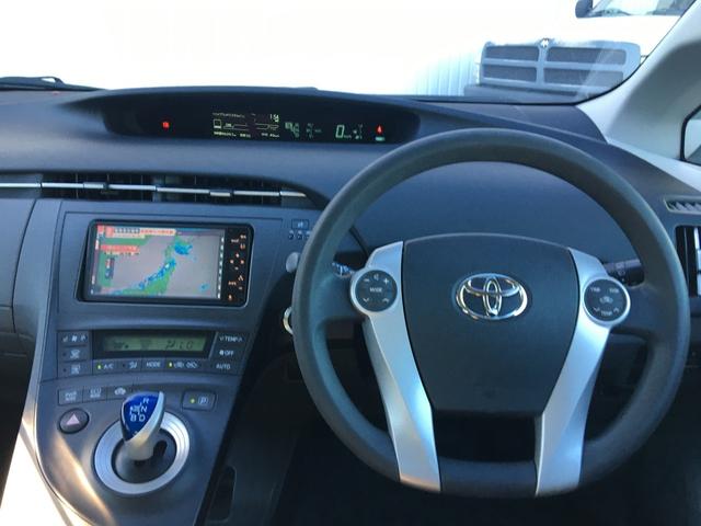 プリウス S プッシュスタート、ナビ、後カメラ 860(9枚目)