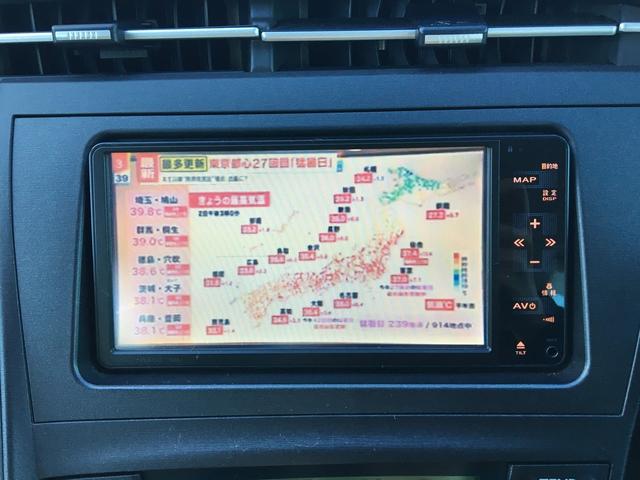 プリウス S プッシュスタート、ナビ、後カメラ 860(15枚目)