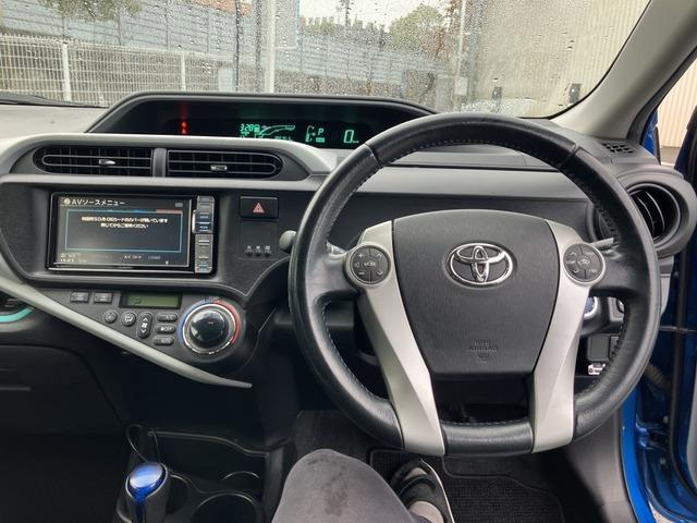 アクア S プッシュスタート スマートキー ナビ 207(45枚目)