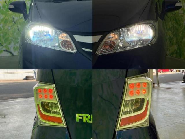 フリード Gジャストセレクション 新品タイヤ/純正 9インチ SDナビ/両側電動スライドドア/パーキングアシスト バックガイド/ヘッドランプ HID/ETC/EBD付ABS/クルーズコントロール/バックモニター バックカメラ(51枚目)