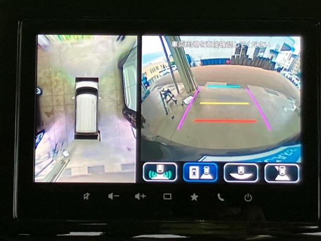 スペーシア ハイブリッドＸ　保証書／純正　９インチ　メモリーナビ／セーフティサポート（スズキ）／両側電動スライドドア／シートヒーター　前席／全方位モニター用カメラ／車線逸脱防止支援システム　衝突被害軽減システム　全周囲カメラ（13枚目）