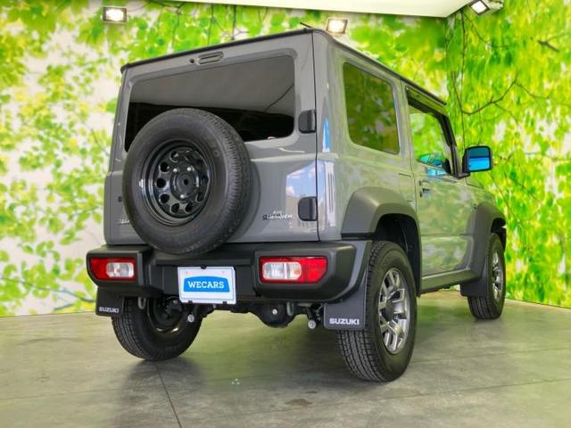 ジムニーシエラ ４ＷＤ　ＪＣ　新品タイヤ／保証書／セーフティサポート（スズキ）／シートヒーター　前席／車線逸脱防止支援システム／ヘッドランプ　ＬＥＤ／ＵＳＢジャック／ＥＴＣ／ＥＢＤ付ＡＢＳ／横滑り防止装置／クルーズコントロール（3枚目）