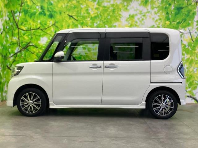 タント カスタムＸトップエディションリミテッドＳＡ３　新品タイヤ／保証書／純正　ＳＤナビ／スマートアシスト（トヨタ・ダイハツ）／両側電動スライドドア／シートヒーター　運転席／パノラマモニター／車線逸脱防止支援システム／シート　ハーフレザー　全周囲カメラ（2枚目）