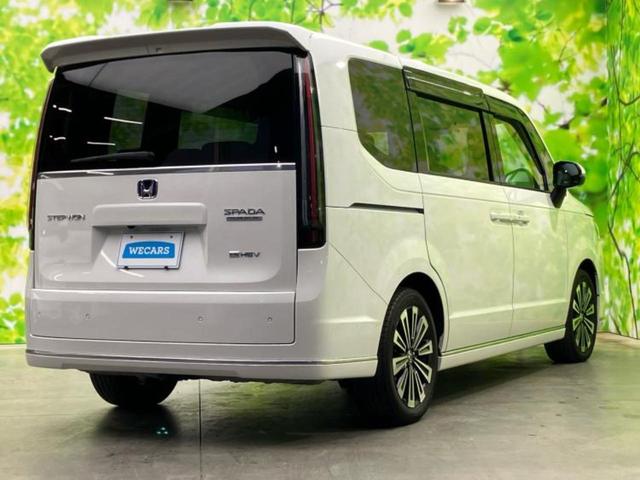 ステップワゴン ｅＨＥＶスパーダプレミアムライン　新品タイヤ／保証書／純正　１１インチ　ＳＤナビ／ホンダセンシング／両側電動スライドドア／シートヒーター　前席／マルチビューカメラシステム／車線逸脱防止支援システム／シート　ハーフレザー　バックカメラ（3枚目）