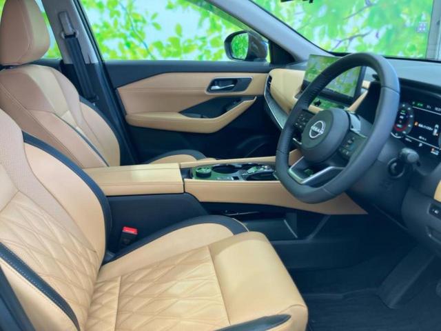 エクストレイル ４ＷＤ　Ｇ　ｅ－４ＯＲＣＥ　保証書／純正　１２．３インチ　メモリーナビ／インテリジェントルームミラー／エマージェンシーブレーキ／シートヒーター　前席／アラウンドビューモニター／車線逸脱防止支援システム／シート　合皮　全周囲カメラ（4枚目）