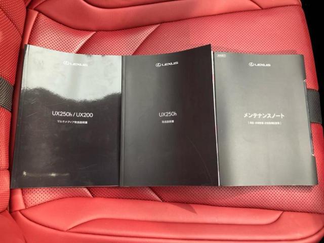 UX UX250h Fスポーツ サンルーフ/保証書/ディスプレイオーディオ+ナビ12.3インチ/プリクラッシュセーフティ/シートエアコン/パノラミックビューモニター/車線逸脱防止支援システム/シート フルレザー 革シート 電動シート(37枚目)