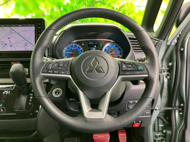 デリカミニ Ｔプレミアム　新品タイヤ／保証書／純正　９インチ　ＳＤナビ／デジタルインナーミラー／イーアシスト（ミツビシ）／両側電動スライドドア／シートヒーター　前席／マルチアラウンドモニター／車線逸脱防止支援システム　ターボ（15枚目）