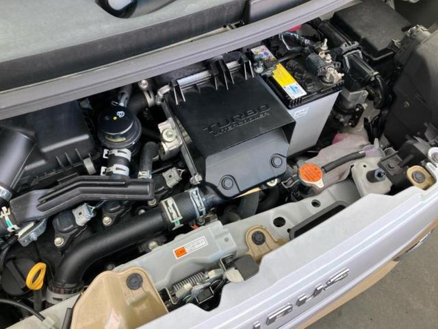 ムーヴキャンバス ストライプスGターボ 新品タイヤ/保証書/ディスプレイオーディオ9インチ/衝突安全装置/両側電動スライドドア/シートヒーター 前席/パノラマモニター/車線逸脱防止支援システム ターボ 衝突被害軽減システム 全周囲カメラ(48枚目)