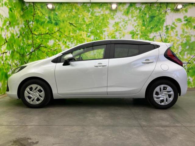 アクア Ｘ　保証書／ディスプレイオーディオ＋ナビ／トヨタセーフティセンス／車線逸脱防止支援システム／パーキングアシスト　バックガイド／ドライブレコーダー　社外／ヘッドランプ　ＬＥＤ　衝突被害軽減システム　ドラレコ（2枚目）