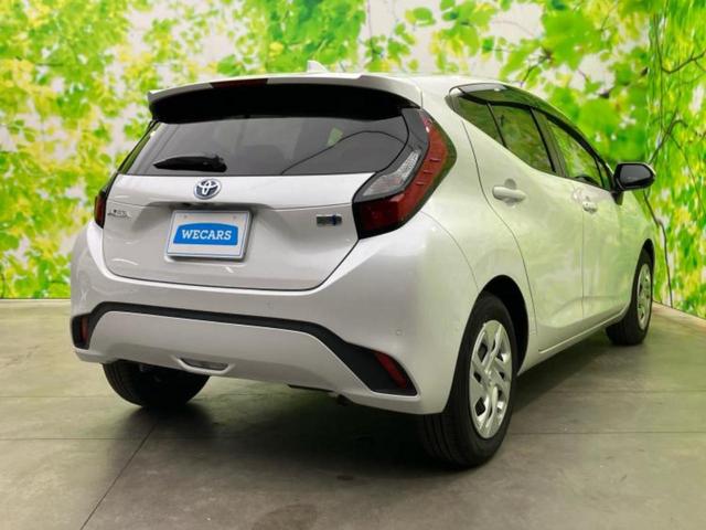 アクア Ｘ　保証書／ディスプレイオーディオ＋ナビ／トヨタセーフティセンス／車線逸脱防止支援システム／パーキングアシスト　バックガイド／ドライブレコーダー　社外／ヘッドランプ　ＬＥＤ　衝突被害軽減システム　ドラレコ（3枚目）