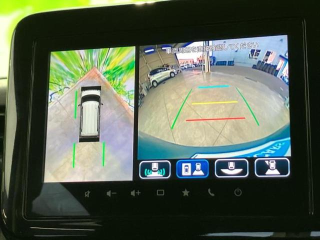 スペーシアギア ハイブリッドＸＺターボ　新品タイヤ／保証書／純正　９インチ　ＳＤナビ／セーフティサポート（スズキ）／両側電動スライドドア／シートヒーター　前席／全方位モニター／車線逸脱防止支援システム／ヘッドランプ　ＬＥＤ　全周囲カメラ（12枚目）