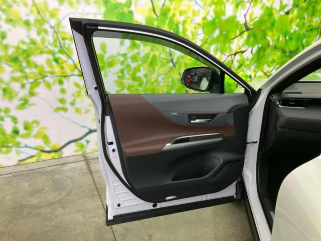 ハリアー Ｚレザーパッケージ　ＪＢＬ／保証書／ディスプレイオーディオ＋ナビ１２．３インチ／デジタルインナーミラー／トヨタセーフティセンス／シートヒーター　前席／パノラミックビューモニター／車線逸脱防止支援システム　全周囲カメラ（21枚目）