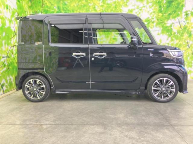 スペーシアカスタム ハイブリッドＸＳターボ　新品タイヤ／保証書／純正　９インチ　ＳＤナビ／セーフティサポート（スズキ）／両側電動スライドドア／シートヒーター　運転席／全方位モニター用カメラ／車線逸脱防止支援システム／シート　ハーフレザー　ターボ（2枚目）