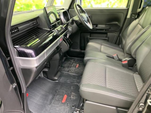 スペーシアカスタム ハイブリッドＸＳターボ　新品タイヤ／保証書／純正　９インチ　ＳＤナビ／セーフティサポート（スズキ）／両側電動スライドドア／シートヒーター　運転席／全方位モニター用カメラ／車線逸脱防止支援システム／シート　ハーフレザー　ターボ（6枚目）