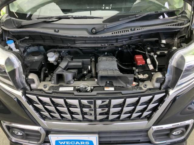 スペーシアカスタム ハイブリッドＸＳターボ　新品タイヤ／保証書／純正　９インチ　ＳＤナビ／セーフティサポート（スズキ）／両側電動スライドドア／シートヒーター　運転席／全方位モニター用カメラ／車線逸脱防止支援システム／シート　ハーフレザー　ターボ（48枚目）